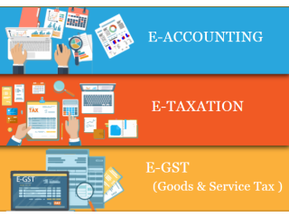 Accounting Certification in Delhi, Laxmi Nagar, SLA Institute, SAP FICO, Tally Prime/ ERP 9.6, GST Classes, 100% Job Placement
