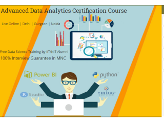 Online Data Analyst Training Course in Delhi, Free R, Python & Alteryx Certification, 100% Job Placement, New Offer till Aug'23,